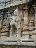 Carving along temple