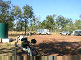 Rest area and water tank