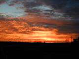 Clouds make for nice sunrise