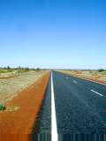 Long empty road