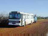 Bus along the way