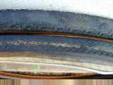 Worn out tires