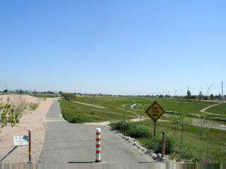 Arizona Canal, drainage