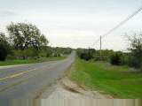 Gently rolling hills east of Wimberly, Texas