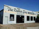 Rubber shop on way out of town