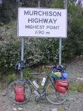 Murchison Highway marker