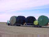 Tanks on truck