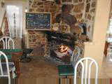 Warm inside the inn