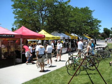 Vendor booths