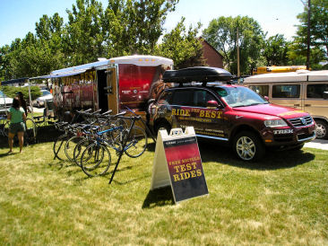 Try one of Lance's bikes for a day