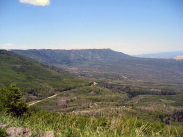 Great views as we got higher