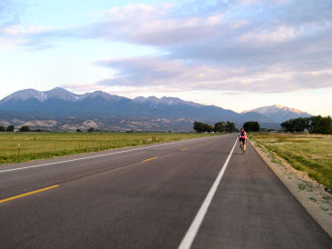 Cycling amongst the 14ers