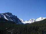 Mountains on way to Cameron Pass