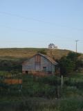 Barn in early morning